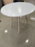 Mesa Redonda 90cm Jantar Redonda Pés De Palito Eames Eiffel na internet
