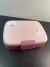 Lancheira Bentô Box Magic Com Talheres Inox 1200ml Buba Cor Rosa