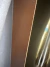 Espelho Oval Base Reta 170x70 | Moldura Couro na internet