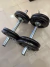 Banco De Supino + Barra + 2 Halteres + 40kg Anilha - As vezes tem
