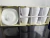 Conjunto 6 Xícaras + 6 Pires | Branco