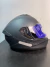 Capacete Fechado Race Tech Sector | Tamanho 56 Cinza Fosco