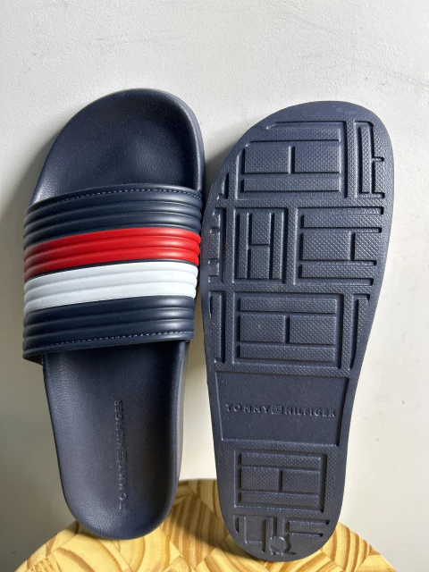 Chinelo Tommy Hilfiger Marco 18d - Marinho | Tamanho 44