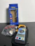 Kit Alicate Amperímetro Detector De Tensão Fase Caneta Teste - comprar online