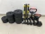 Kit Academia Mesclado | 35kg Anilha + 24kg Halteres - comprar online
