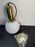 Arandela Globo de Vidro Moderno | Dourado Fosco - comprar online
