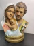 Imagem Busto Sagrada Família Colorido 23cm - comprar online