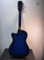 Violão Clássico Acústico Cutaway 38 Azul Kit Acessórios na internet