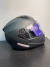 Capacete Fechado Race Tech Sector | Tamanho 60 Cinza Fosco