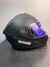 Capacete Fechado Race Tech Hit | Tamanho 58 Preto Fosco