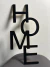 Quadro Home MDF decorativo / Preto
