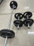 Kit 30 Kg De Anilhas De Ferro + Barras De Supino E Halteres