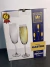 Jogo 6 Taças De Champagne Bohemia Cristal Titanium 220ml na internet
