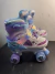 Patins 4 Rodas Infantil Sereia Ajustável E Kit Proteção | Tamanho 28/32 - comprar online