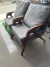 Conjunto 2 Poltronas Mona Amber Luxo Madeira Maciça Linho Cor Linho Cinza Claro