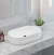 Cuba De Mármore Sintético Apoio Banheiro/lavabo Oval Safira
