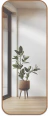 Espelho Retangular Corpo Inteiro Grande Decorativo 160x70 Moldura Couro