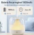 Umidificador De Ar Recarregável 700ml Luz Noturna Branco - As vezes tem