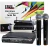 Microfones Jwl U-585 Dinâmico Sem Fio Unidirecional - comprar online
