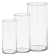 Kit 3 Vasos Tubo De Vidro Transparente Cilíndrico Decoração - comprar online