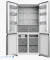 Geladeira TCL 589 Litros Inox Twin Eco Inverter Frost Free Multidoor Espaço Flex 220V C589CDN - comprar online