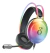Headset Gamer Rgb Delta F4132 Com Microfone E Led Neon Preto - comprar online