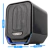 Caixa De Som Portátil Controle De Volume 12w Rms Usb P2 Knup na internet