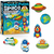 4M KIT IMANES DE YESO CON MOLDES ESPACIO - Baruja Toys