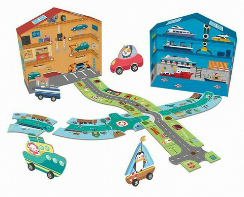 ROMPECABEZAS CIRCUITOS DEL PUERTO AL TALLER - comprar online