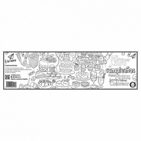 LIBRO DESPLEGABLE CUMPLEAÑOS - comprar online