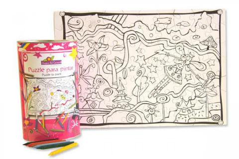 HADAS - PUZZLES PARA PINTAR, rompecabezas - comprar online