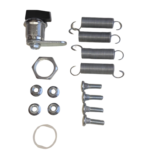 Kit completo cerradura para gabinete de colector - comprar online
