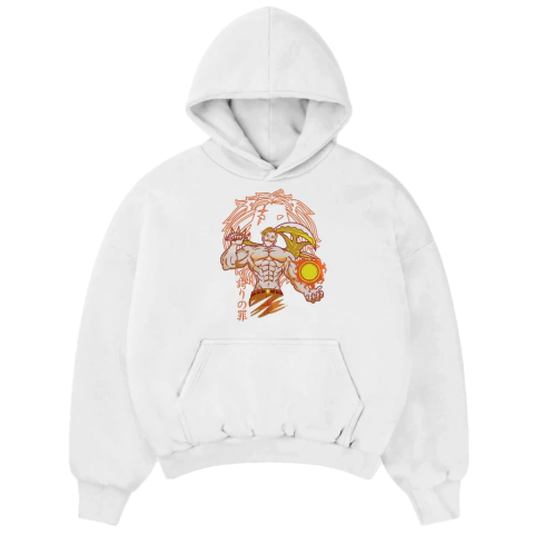 Buzo Escanor 7 Pecados Capitales Oversize Premium [ BORDADO ] en internet