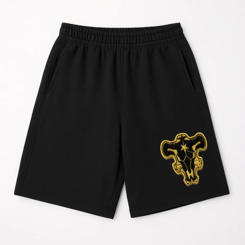 Bermuda Baggy Toros Negros Premium [ BORDADO ]