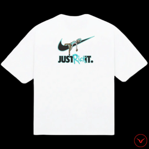 Remera Pipa x Rick Just Rick Oversize Premium [ BORDADO ] en internet