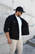 Campera de Jean Negra Oversize Pintada Luffy Gear 5 // ENVIO GRATIS en internet