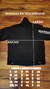Campera de Jean Negra Oversize Pintada Luffy Gear 5 // ENVIO GRATIS - tienda online