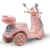 Moto Elétrica Infantil Scooter Bella T3 6v Bang Toys Rosa - Arprix