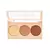 PALETA DE CONTORNO EM PO CONTOUR PALETTE COR LIGHT MEDIUM RUBY KISSES RK BY KISS 9,6G - comprar online