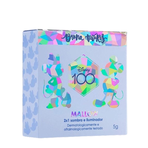 BT MALLOW 2X1 SOMBRA E ILUMINADOR DISNEY 100 COR DREAM CASTLE BRUNA TAVARES 5G