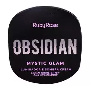 ILUMINADOR E SOMBRA CREAM MYSTIC GLAM OBSIDIAN RUBY ROSE 4,5G