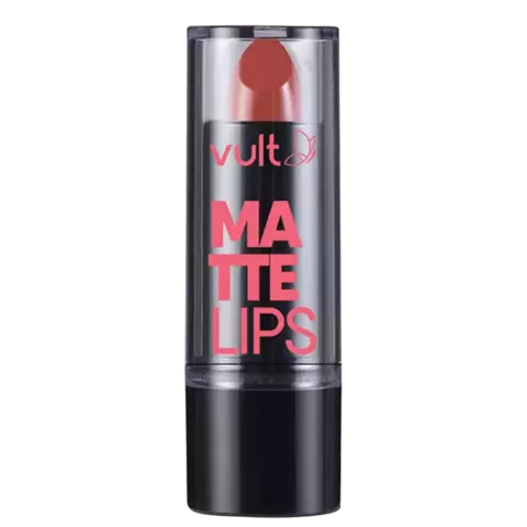 BATOM MATTE LIPS COR TERRACOTA VULT 3,8G