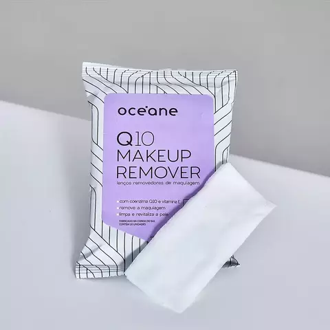 LENÇOS DEMAQUILANTES MAKEUP REMOVER OCEANE 20UN