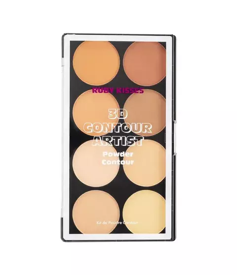 PALETA DE CONTORNO EM PO COR LIGHT MEDIUM RUBY KISSES 28,8G