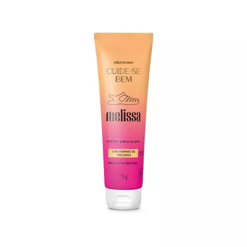 CREME PARA OS PES CUIDE-SE BEM MELISSA O BOTICARIO 75G