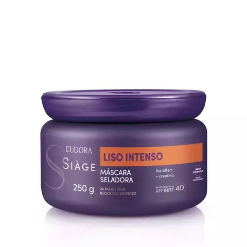 MASCARA CAPILAR LISO INTENSO SIAGE EUDORA 250G