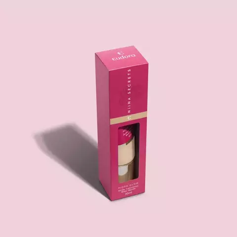 BASE LIQUIDA HIDRA GLOW NIINA SECRETS EUDORA 30ML
