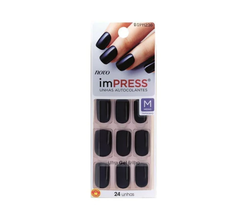 UNHA POSTIÇA AUTOCOLANTE IMPRESS MEDIA ALL FIRED UP KISS NEW YORK Validade 12.2025