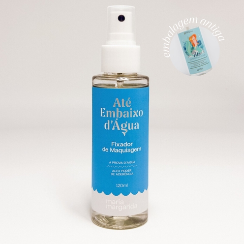 FIXADOR DE MAQUIAGEM ATE EMBAIXO D'AGUA MARIA MARGARIDA 120ML