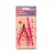 ALICATE DE CUTICULAS PLASTICO COR ROSA PROART